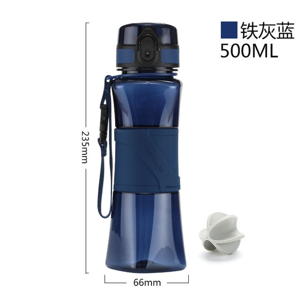 350/500ml Shaker Cool Water Sports Bottle BPA FREE