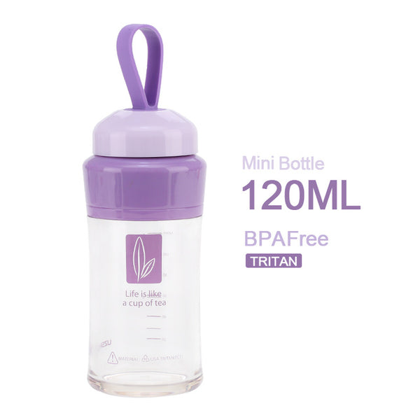 MINI Water Bottle Girl Tritan Cute BPA Free with Rope filter