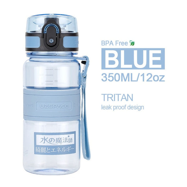 350ml Sports Water Bottle Ion Energy Transparent BPA FREE