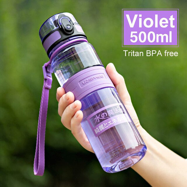 500ML Water Bottles Fruit Infuser Ion Energy Transparent BPA FREE