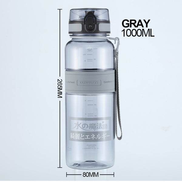 Popular Gray Water Bottle BPA FREE