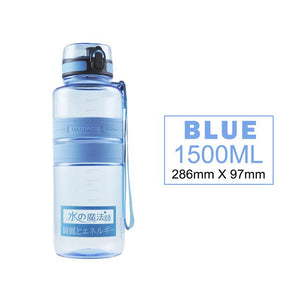 1500ml Water Bottles Negative Ion Energy Transparent BPA FREE